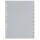 Zahlenregister - 0 - 10, PP, A4, 11 Blatt, grau
