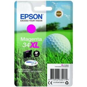 EPSON Original Epson Tintenpatrone magenta High-Capacity (C13T34734010,T347340,34XL,T3473,T34734010)