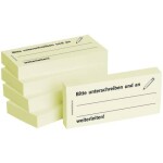 BIZSTIX Haftnotizen "Bitte unterschreiben und an,...