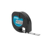 Prägeband silbermetallic/schwarz DYMO S0721730 12mm 4m