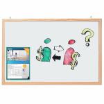 Schreibtafel 60x80 cm weiß FRANKEN CC-MM6080 E...