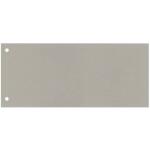 Q-Connect Trennstreifen - 190 g/qm Karton, grau, 100...