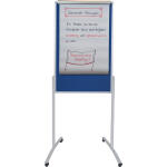 Kombiflipchart PRO 78x125cm blau FRANKEN MTF801303...