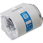Rollenetiketten 50 mm weiß BROTHER CZ1005