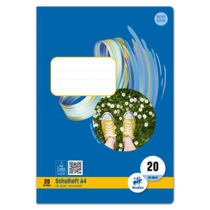 Staufen Schulheft A4 16Bl 80g Lin20 Style blanko