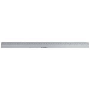 Q-Connect Lineal Alu - 50 cm, silber