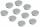 FRANKEN Magnet, 38 mm, 1500 g, grau