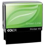 COLOP Printer 40 Green Line - max . 6 Zeilen, 23 x 59 mm