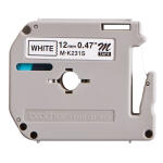 Brother M-Schriftbandkassetten - unlaminiert, 12 mm x 4...
