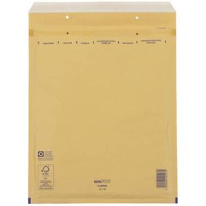aroFOL Luftpolstertaschen Nr. 8, 270x360 mm, braun, 10 Stück