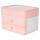 Smart-Box Plus Allison, 2 Schübe und Utensilienbox, flamingo rose