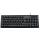 MEDIARANGE Tastatur mit Chip-Karten Terminal - QWERTZ, schwarz