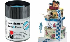 Serviettentechniklack & Kleber MARABU 1140 05 843 matt  50ml