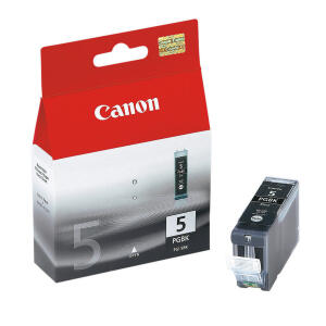 Canon Original Canon Tintenpatrone schwarz pigmentiert (0628B001,628B001,PGI-5,PGI-5BK)
