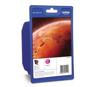 Brother Original Brother Tintenpatrone magenta High-Capacity (LC-1100HYM)