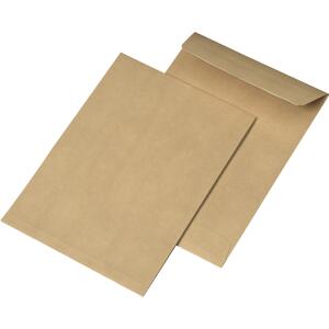 Versandtasche C5 HK 110g braun ELEPA 30007433 250ST m.Falte 20mm
