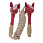 OOTB Holz-Springseil Tiere ca. 235 cm