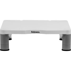 Fellowes Monitor-Ständer Standard Smart Suites - höhenverstellbar, Kunststoff, platingrau