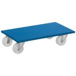 fetra Möbelroller - 600 x 350 kg, bis 500 kg, blau, 2er Pack