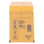 aroFOL Luftpolstertaschen Nr. 1, 100x165 mm, braun, 10...