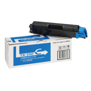 KYOCERA-MITA Original Kyocera Toner-Kit cyan (02KVCNL0,0T2KVCNL,1T02KVCNL0,2KVCNL0,T2KVCNL,TK-590C)
