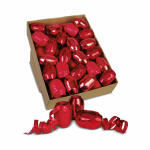 Weihn.Ei-Knäuel 10mmx20m Glossy sortiert 1320-609   rot