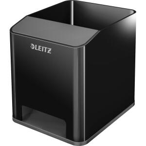 LEITZ Stifteköcher WOW Sound schwarz 53630095 Duo Color