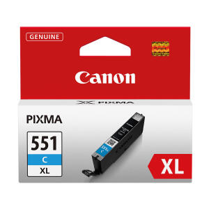 Canon Original Canon Tintenpatrone cyan High-Capacity (6444B001,6444B001AA,CLI-551CXL)
