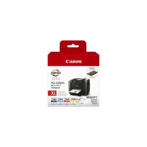Canon Original Canon Tintenpatrone MultiPack Bk,C,M,Y (9254B004,9254B004AA,PGI-2500XLBKCMY)