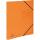 Exacompta EXACOMPTA Ringhefter - A4, 2-Ring, Ring-Ø 25 mm, Gummizug, orange