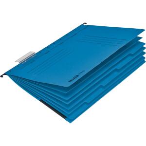 Falken Falken Personalhefter - DIN A4, Karton, 5fach-Register, blau