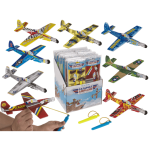 OOTB Flugzeug mit Gummibandkatapult ca. 20 cm