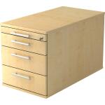 Hammerbacher Rollcontainer - 42,8 x 51,2 x 80 cm, 3...