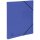 Exacompta EXACOMPTA Ringhefter - A4, 2-Ring, Ring-Ø 25 mm, Gummizug, blau