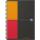 Oxford International Notebook, Tablet-Format B5, kariert, 80 Blatt, Optik Paper