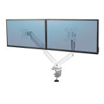 Fellowes Platinum Series Doppelmonitorarm weiss