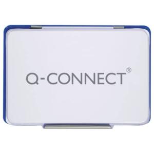 Q-Connect Stempelkissen 9 x 5,5cm blau