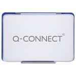 Q-Connect Stempelkissen 9 x 5,5cm blau
