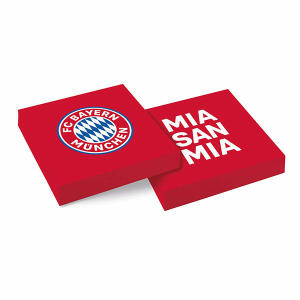 Motivserviette 33x33cm 20ST FC BAYERN MÜNCHEN 9906509