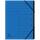 Exacompta EXACOMPTA Ordnungsmappe - 7 Fächer, A4, Karton, blau