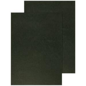 Q-Connect Kartondeckel, 250g/qm, schwarz, 100 Stück