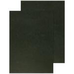 Q-Connect Kartondeckel, 250g/qm, schwarz, 100 Stück