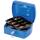 Q-Connect Geldkassette - 205 x 160 x 85 mm, blau