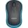 LOGITECH Maus M185 Wireless Optisch schwarz/blau