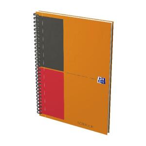 Oxford International Notebook, Tablet-Format B5, liniert, 80 Blatt, Optik Paper