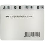 HAN Register A - Z, DIN A8 quer, 12-teilig, für...