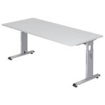 Hammerbacher Schreibtisch C-Fuß - 180 x 65-85 x 80...