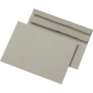 Briefhülle C6 1000ST ISK sk 75g grau MAIL MEDIA 30005397 o.Fenster