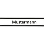 Franken Magnetschild mit C-Profil - 75 x 20 mm, 10...