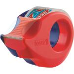 tesa Handabroller Mini - 10 m : 19 mm, rot-blau